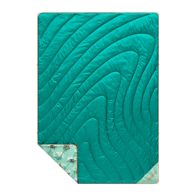 Original Puffy Blanket - Aqua Outer Banks