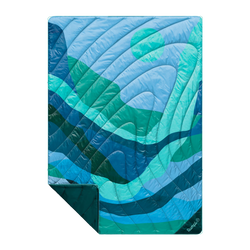 Original Puffy Blanket - Valley Seascape