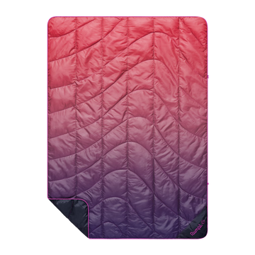 Travel Puffy Blanket - Berry Fade