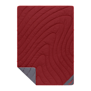 Campfire Puffy Blanket - Cherry Charcoal