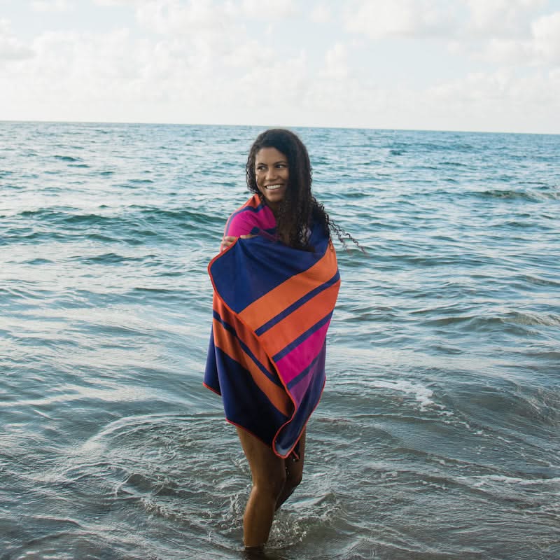 Rumpl Everywhere Towel - Retro Nights Everywhere Towel