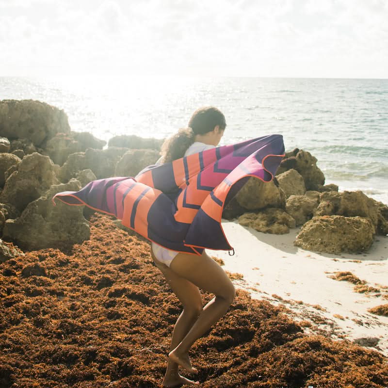 Rumpl Everywhere Towel - Retro Nights Everywhere Towel