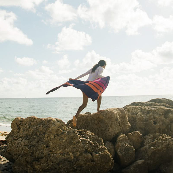 Rumpl Everywhere Towel - Retro Nights Everywhere Towel