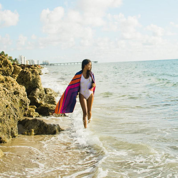 Rumpl Everywhere Towel - Retro Nights Everywhere Towel