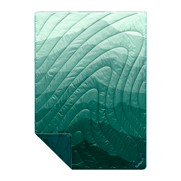Rumpl Original Puffy Blanket - Cascade Fade Original Puffy Blanket - Cascade Fade | Rumpl Blankets For Everywhere Printed Original