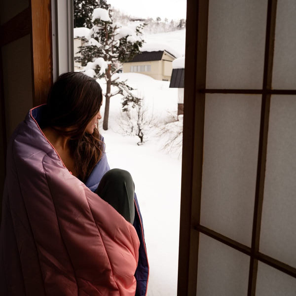 Rumpl Original Puffy Blanket - Dusk Fade Original Puffy Blanket - Dusk Fade | Rumpl Blankets For Everywhere Printed Original