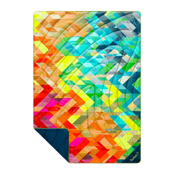 Rumpl Original Puffy Blanket - Geo Fresh Original Puffy Blanket - Geo Fresh | Rumpl Blankets For Everywhere Printed Original
