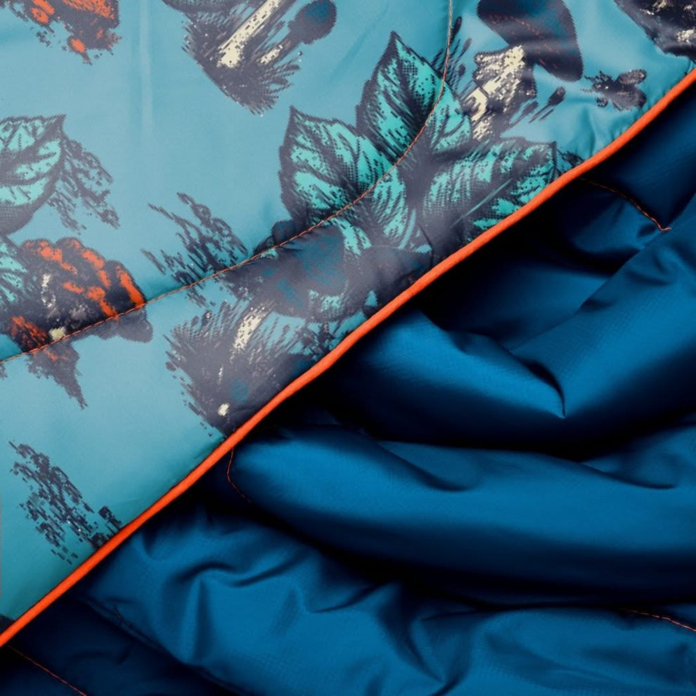 Rumpl Original Puffy Blanket - Magic Mushrooms Original Puffy Blanket - Magic Mushrooms | Rumpl Blankets For Everywhere Printed Original