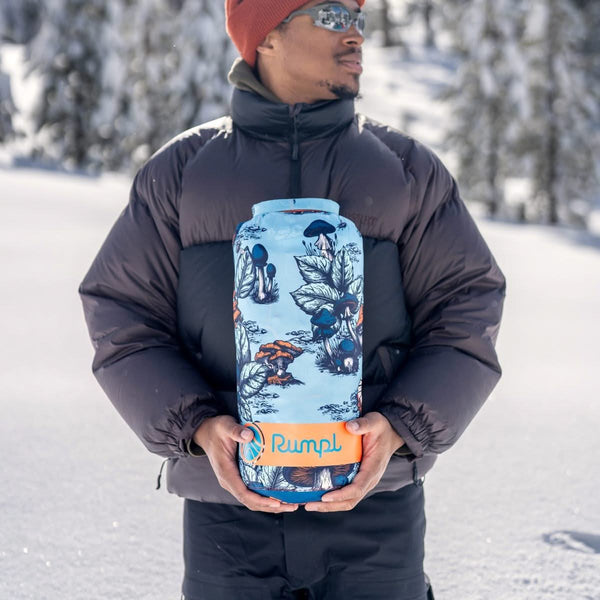 Rumpl Original Puffy Blanket - Magic Mushrooms Original Puffy Blanket - Magic Mushrooms | Rumpl Blankets For Everywhere Printed Original