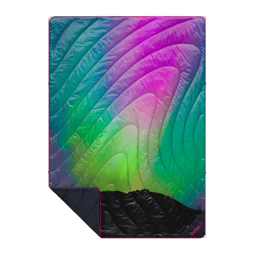 Rumpl Original Puffy Blanket  - Northern Lights Original Puffy Blanket  - Northern Lights  | Rumpl Blankets For Everywhere Printed Original