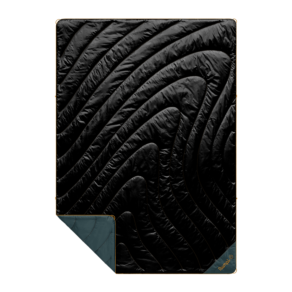 Rumpl Original Puffy Blanket - Black Original Puffy Blanket - Black| Rumpl Blankets For Everywhere Solid Original