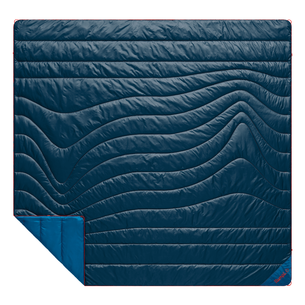 Rumpl Original Puffy 2 Person Blanket - Deepwater Original Puffy 2 Person Blanket - Deepwater | Rumpl Blankets Solid Original